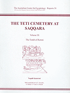 The Teti Cemetery at Saqqara, Vol. 9