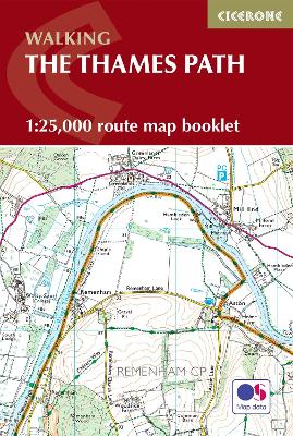 The Thames Path Map Booklet: 1:25,000 OS Route Map Booklet - Hatts, Leigh