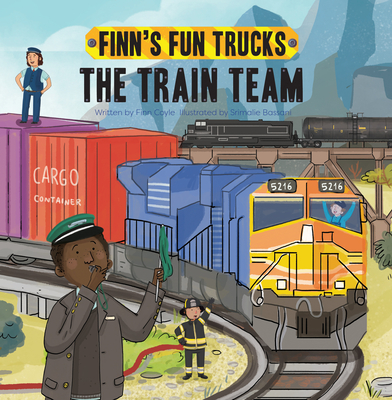 The Train Team: A Lift-The-Page Truck Book - Coyle, Finn