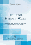 The Tribal System in Wales: Being Part of an Inquiry Into Structure and Methods of Tribal Society (Classic Reprint)