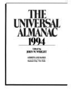 The Universal Almanac, 1994