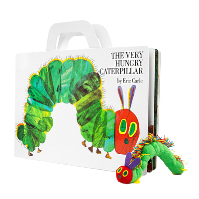 The Very Hungry Caterpillar Giant Board Book and Plush Package - 