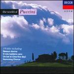 The World of Puccini - Bruno Prevedi (vocals); Carlo Bergonzi (vocals); Elizabeth Harwood (vocals); Fiorenza Cossotto (vocals); Gianni Maffeo (vocals); James McCracken (vocals); Joan Sutherland (vocals); Leona Mitchell (vocals); Luciano Pavarotti (tenor)