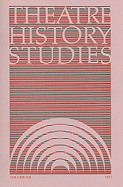 Theatre History Studies 1992