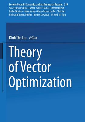 Theory of Vector Optimization - Luc, Dinh The