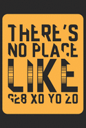 There's no Place like G28 X0 Y0 Z0: Notizbuch, Skizzenbuch, Planer oder Konstruktionsbuch in 6x9 Zoll (ca A5) perfekt fr alle G-Code-Fans, 3D-Modell Designer, 3D-Druck-Fans und fr CNC-Dreher. Zum planen von Projekten und zum festhalten von Ideen!