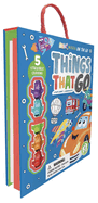 Things That Go: On-The-Go Coloring Kit with Stackable Crayons