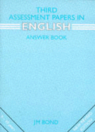 Third Assessment Papers in English Answer Book