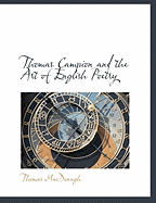 Thomas Campion and the Art of English Poetry