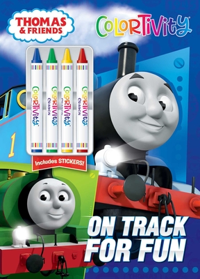 Thomas & Friends: On Track for Fun: Colortivity with Crayons - Editors of Dreamtivity