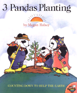 Three Pandas Planting - 