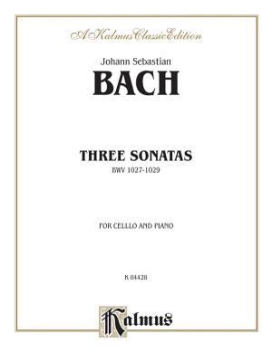 Three Sonatas for Viola Da Gamba, Bwv 1027-29 - Bach, Johann Sebastian (Composer), and Klengel, Julius (Composer)