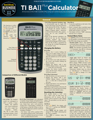 Ti Ba II Plus Calculator - Barcharts Inc