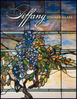 Tiffany Stained Glass Colouring Book - 