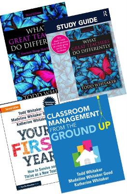Todd Whitaker Great Teachers 4 Book Bundle - Whitaker, Todd, and Whitaker Good, Madeline, and Whitaker, Katherine