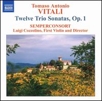 Tomaso Vitali: Twelve Trio Sonatas, Op. 1 - Luigi Cozzolino (violin); Semperconsort