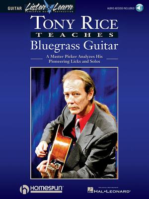 Tony Rice Teaches Bluegrass Guitar Book/Online Audio - Rice, Tony