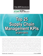 Top 25 Supply Chain Management KPIs of 2011-2012