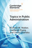 Topics in Public Administration: Perspectives from Computational Social Sciences and Corpus Linguistics