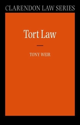 Tort Law - Weir, Tony