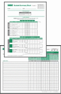 Tpriae Student Record and Class Summary Sheets, Grade 2