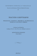 Tractatio Scripturarum. Philological, Exegetical, Rhetorical, and Theological Studies on Augustine's Sermons: Ministerium Sermonis II