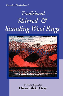 Traditional Shirred and Standing Wool Rugs - Gray, Diana Blake