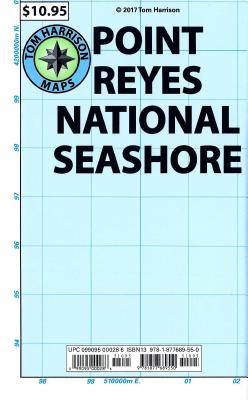 Trail Map of Point Reyes National Seashore: Waterproof, Synthetic Paper - Harrison, Tom