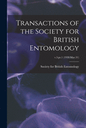 Transactions of the Society for British Entomology; v.5: pt.1 (1938: Mar.31)