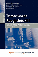 Transactions on Rough Sets XIII