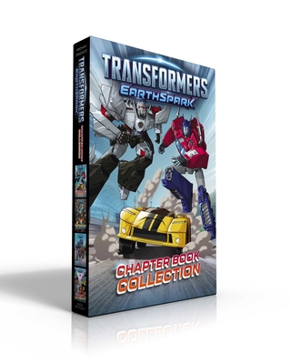 Transformers Earthspark Chapter Book Collection (Boxed Set): Optimus Prime and Megatron's Racetrack Recon!; The Terrans Cook Up Some Mischief!; May the Best Bot Win!; No Malto Left Behind! - Windham, Ryder