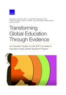 Transforming Global Education Through Evidence: An Evaluation System for the Bhp Foundation's Education Equity Global Signature Program