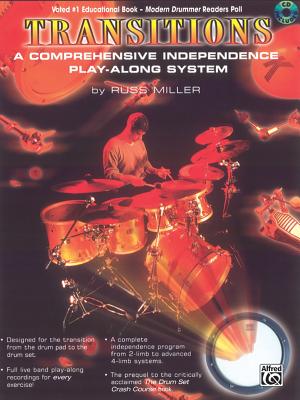 Transitions: A Comprehensive Independence Play-Along System, Book & CD - Miller, Russ