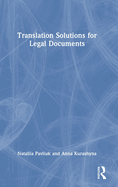 Translation Solutions for Legal Documents