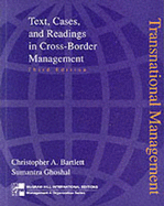 Transnational Management: Text Cases and Readings in Cross Border Management - Bartlett, Christopher A., and Ghoshal, Sumantra