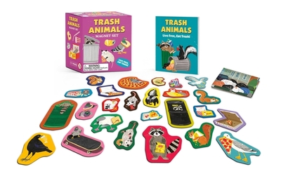 Trash Animals Magnet Set: Live Free, Eat Trash! - Schneider, Alexander