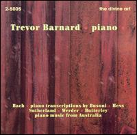 Trevor Barnard, Piano - Trevor Barnard (piano)