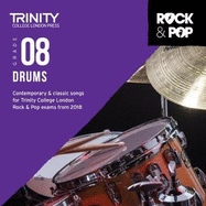 Trinity College London Rock & Pop 2018 Drums Grade 8 CD Only