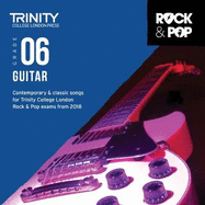 Trinity College London Rock & Pop 2018 Guitar Grade 6 CD Only