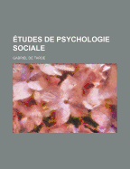 ?tudes de Psychologie Sociale