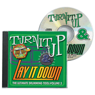 Turn It Up & Lay It Down, Vol. 3 - Rock-It Science: Play-Along CD for Drummers