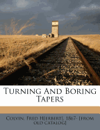 Turning and Boring Tapers