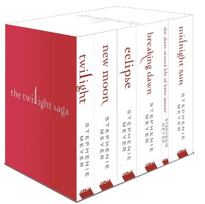Twilight Saga 6 Book Set (White Cover) - Meyer, Stephenie