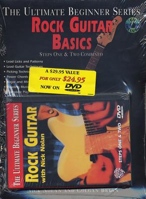 Ultimate Beginner Rock Guitar Basics Mega Pak: Book, CD & DVD - Nolan, Nick