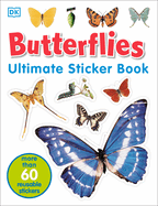 Ultimate Sticker Book: Butterflies: More Than 60 Reusable Full-Color Stickers