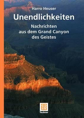 Unendlichkeiten: Nachrichten Aus Dem Grand Canyon Des Geistes - Heuser, Harro