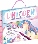 Unicorn Carry-Along Colouring