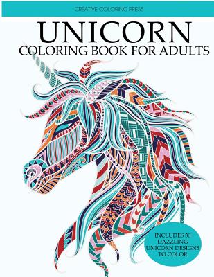 Unicorn Coloring Book: Adult Coloring Book with Beautiful Unicorn Designs - Creative Coloring, and Adult Coloring Books