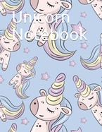 Unicorn Notebook: Never Stop Dreaming: Inspirational Journal & Doodle Diary: 160 Pages of Lined & Blank Paper for Writing and Drawing (Unicorn Notebooks)