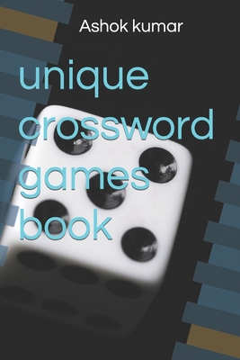 unique crossword games book - Kumar, Ashok